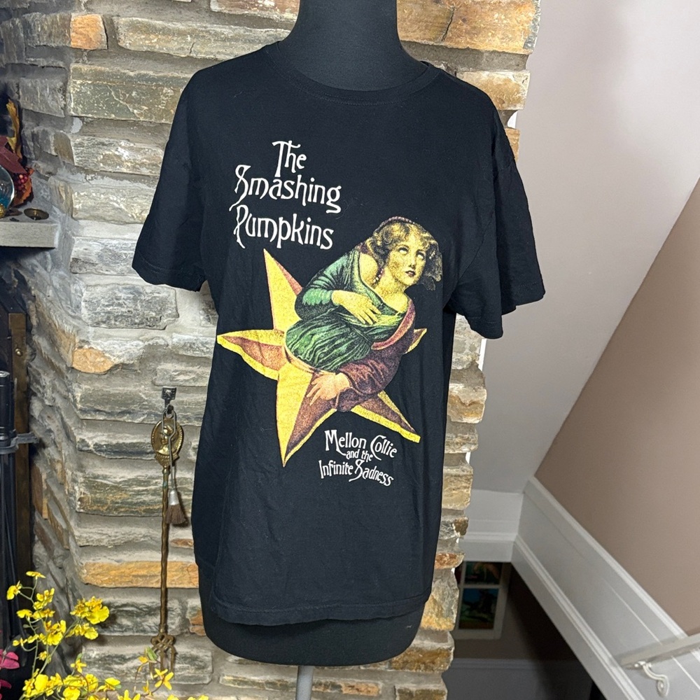 The Smashing Pumpkins Black Graphic Tee